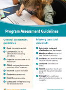 Program Assessment Guidelines Poster