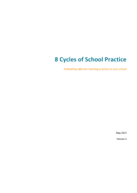 8 Cycles of School Practice Implementation Guide