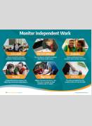 Monitor Independent Work Poster