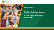 Practice Model Student Responses