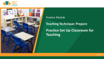 Practice Set Up Classroom for Teaching
