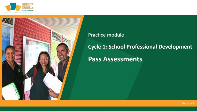 Practice Pass Assessments